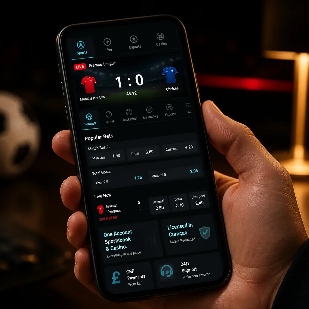 Cosmobet Casino Bet & Sport in the United Kingdom visual guide for Cosmobet Casino
